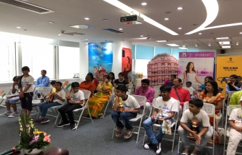 Students from Tripura visited Consulate on 22 July 2019